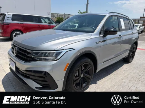 Silver 2024 Volkswagen Tiguan 2.0T SE R-Line Black for sale in Denver, CO