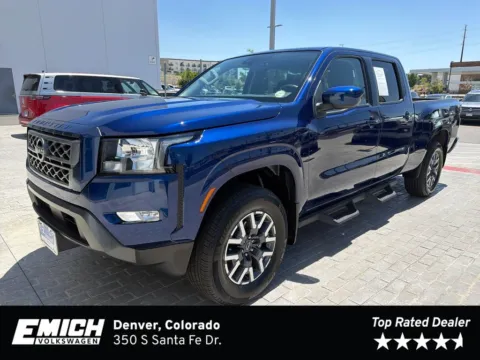 Blue 2023 Nissan Frontier SV for sale in Denver, CO
