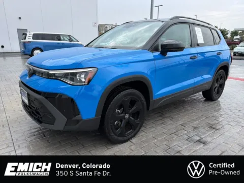 Black 2025 Volkswagen Taos 1.5T SE Black for sale in Denver, CO