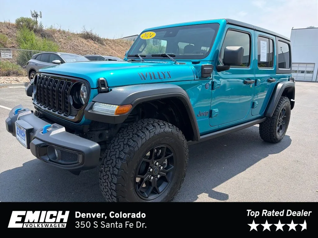 Unknown 2024 Jeep Wrangler Willys 4xe for sale in Denver, CO