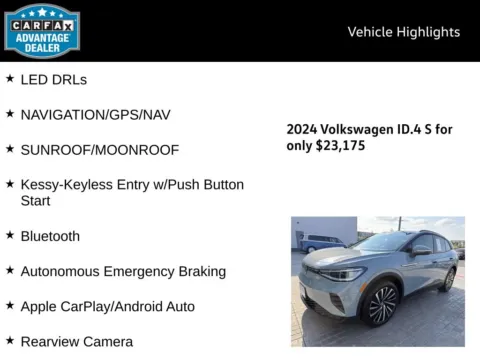 More photos of 2024 Volkswagen ID.4 S at Emich Volkswagen, CO