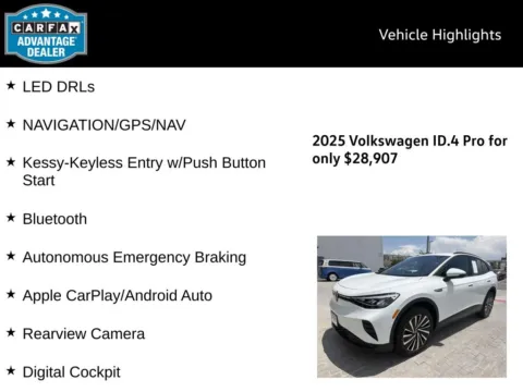 More photos of 2025 Volkswagen ID.4 Pro at Emich Volkswagen, CO