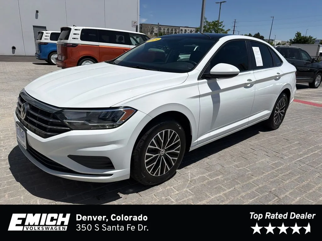 White 2019 Volkswagen Jetta 1.4T SE for sale in Denver, CO