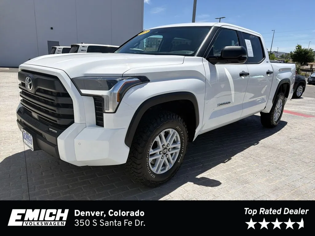 White 2025 Toyota Tundra SR5 for sale in Denver, CO