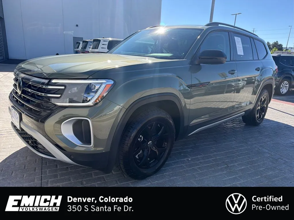 Green 2026 Volkswagen Atlas 2.0T Peak Edition for sale in Denver, CO