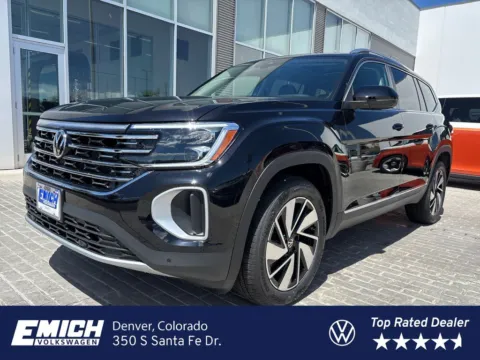 Black 2026 Volkswagen Atlas 2.0T SEL for sale in Denver, CO