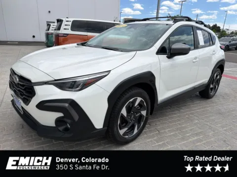 White 2024 Subaru Crosstrek Limited for sale in Denver, CO