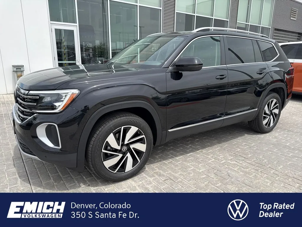 Black 2026 Volkswagen Atlas 2.0T SEL for sale in Denver, CO