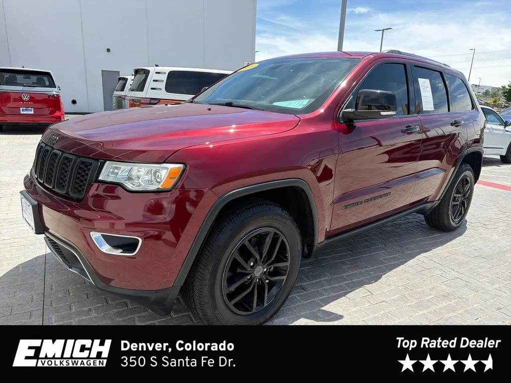 Red 2019 Jeep Grand Cherokee Limited for sale in Denver, CO