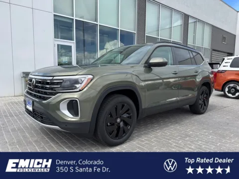 Green 2026 Volkswagen Atlas 2.0T SE w/Technology for sale in Denver, CO