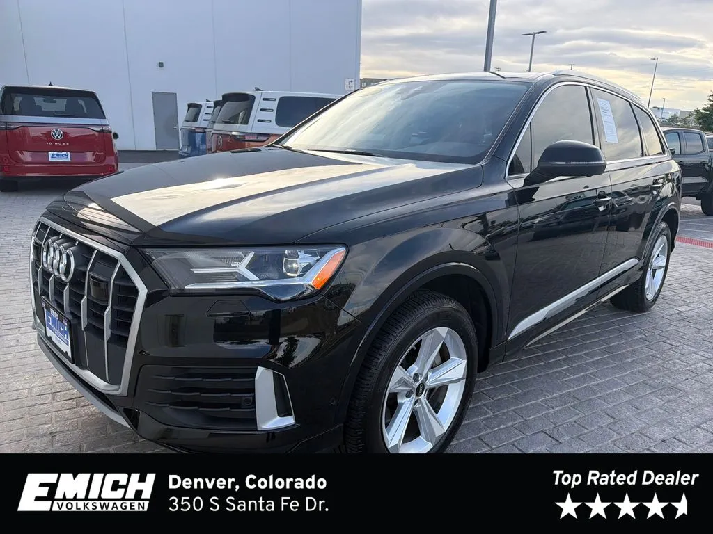 Black 2023 Audi Q7 45 Premium Plus for sale in Denver, CO