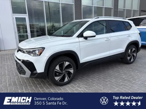 White 2026 Volkswagen Taos 1.5T SE for sale in Denver, CO