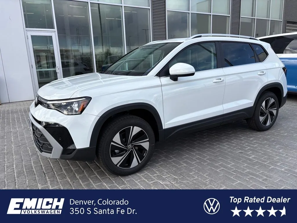 White 2026 Volkswagen Taos 1.5T SE for sale in Denver, CO