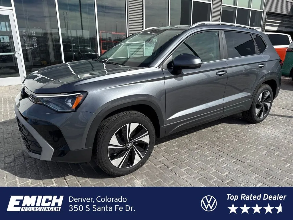 Silver 2026 Volkswagen Taos 1.5T SE for sale in Denver, CO