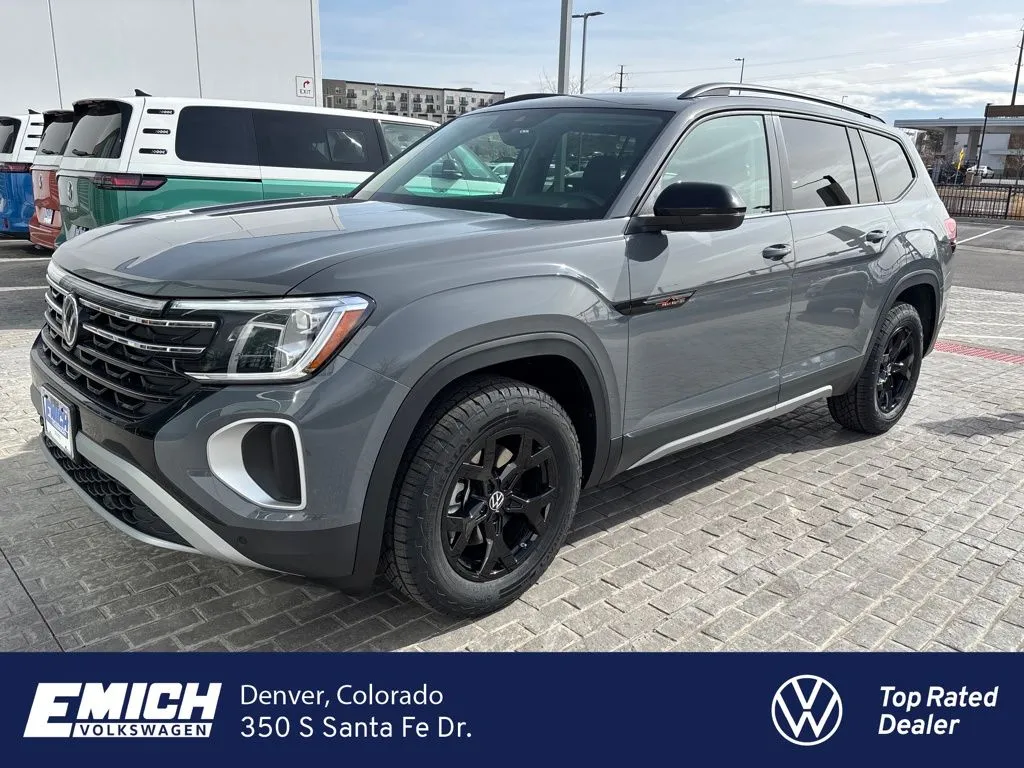 Gray 2026 Volkswagen Atlas 2.0T Peak Edition for sale in Denver, CO