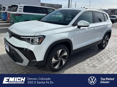 White 2026 Volkswagen Taos 1.5T SE for sale in Denver, CO