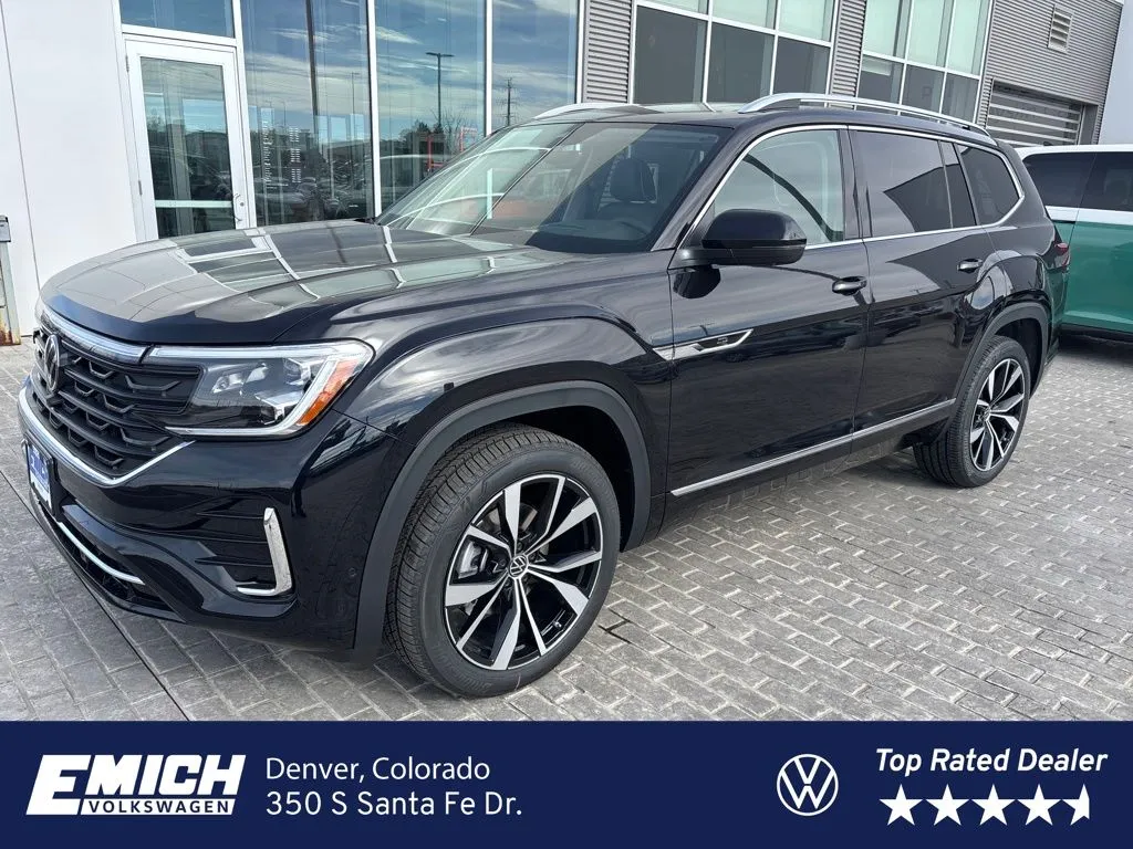 Black 2026 Volkswagen Atlas 2.0T SEL Premium R-Line for sale in Denver, CO