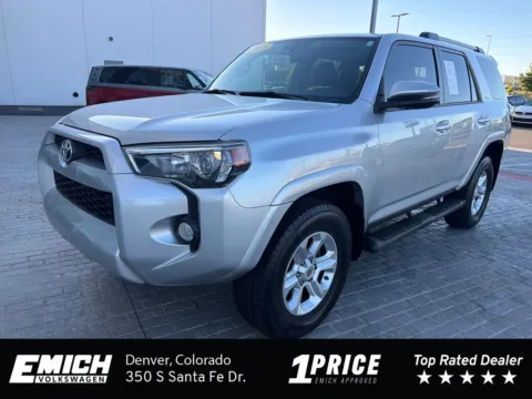Silver 2019 Toyota 4Runner SR5 Premium for sale in Denver, CO