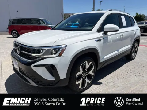 White 2023 Volkswagen Taos 1.5T SEL for sale in Denver, CO