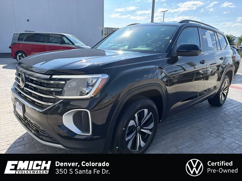 Black 2026 Volkswagen Atlas 2.0T SE for sale in Denver, CO