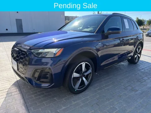 Blue 2023 Audi Q5 45 S line Premium Plus for sale in Denver, CO