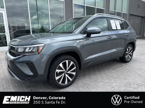 Gray 2023 Volkswagen Taos 1.5T SE for sale in Denver, CO
