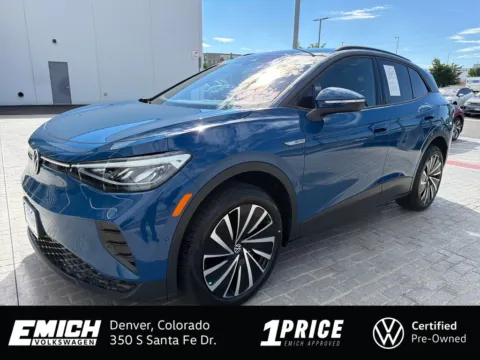 Blue 2025 Volkswagen ID.4 Pro for sale in Denver, CO