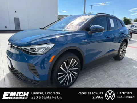 Blue 2025 Volkswagen ID.4 Pro for sale in Denver, CO