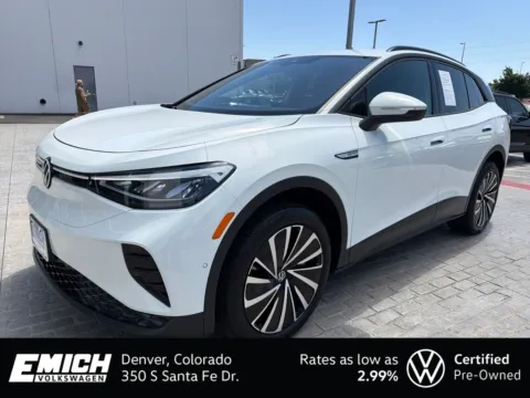 White 2024 Volkswagen ID.4 Pro for sale in Denver, CO