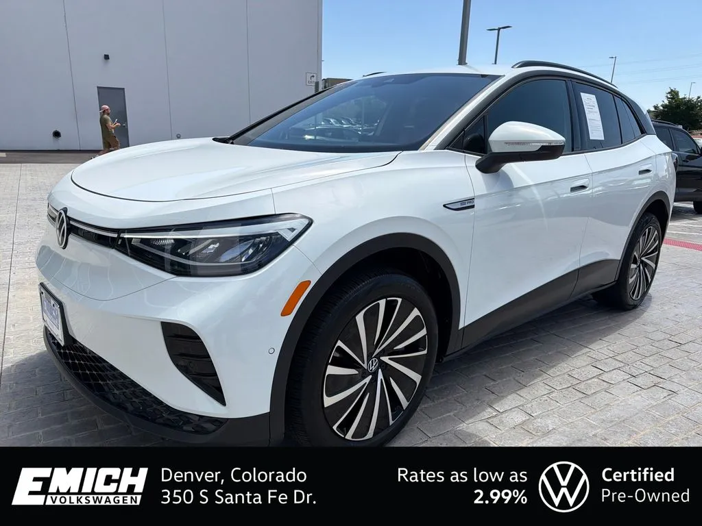 White 2024 Volkswagen ID.4 Pro for sale in Denver, CO