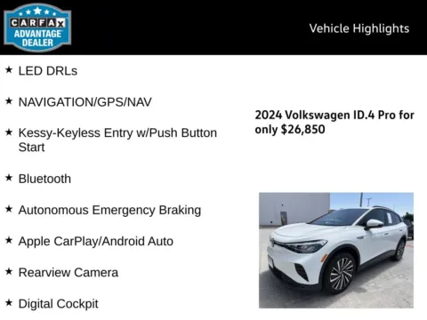 More photos of 2024 Volkswagen ID.4 Pro at Emich Volkswagen, CO