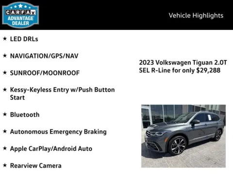More photos of 2023 Volkswagen Tiguan 2.0T SEL R-Line at Emich Volkswagen, CO