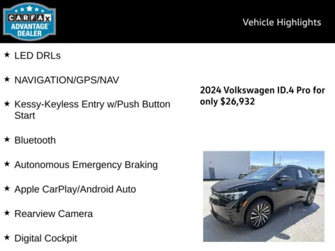 More photos of 2024 Volkswagen ID.4 Pro at Emich Volkswagen, CO