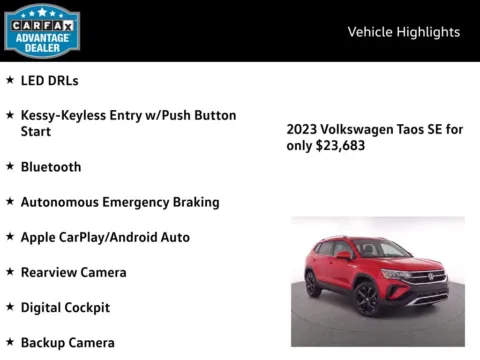 More photos of 2023 Volkswagen Taos 1.5T SE at Emich Volkswagen, CO