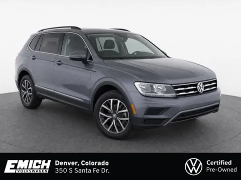 Gray 2020 Volkswagen Tiguan 2.0T SE for sale in Denver, CO