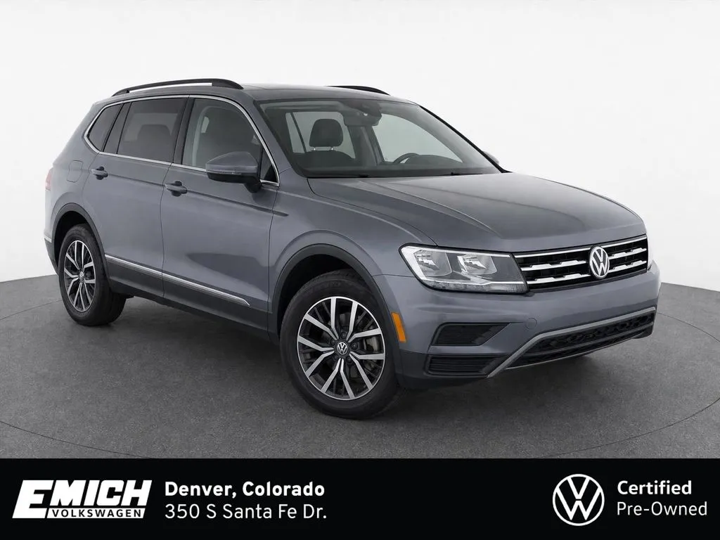Gray 2020 Volkswagen Tiguan 2.0T SE for sale in Denver, CO