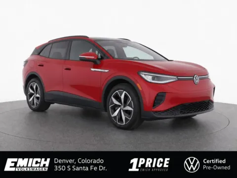 Red 2023 Volkswagen ID.4 Pro S for sale in Denver, CO