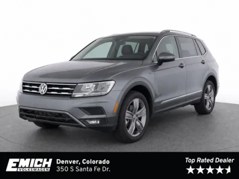 Gray 2020 Volkswagen Tiguan 2.0T SEL for sale in Denver, CO