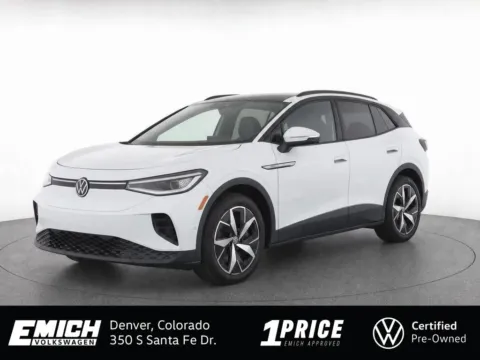White 2023 Volkswagen ID.4 Pro S for sale in Denver, CO