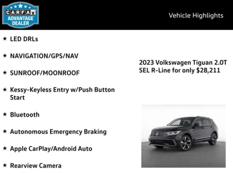 More photos of 2023 Volkswagen Tiguan 2.0T SEL R-Line at Emich Volkswagen, CO