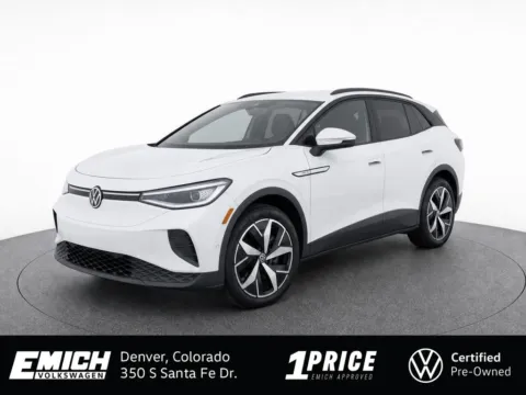 White 2023 Volkswagen ID.4 Pro S for sale in Denver, CO