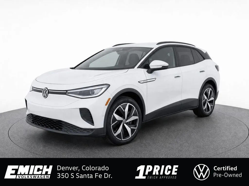 White 2023 Volkswagen ID.4 Pro S for sale in Denver, CO