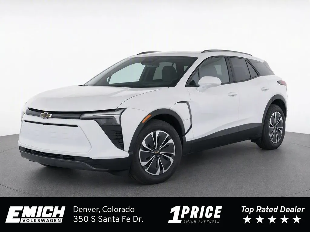 White 2024 Chevrolet Blazer EV LT for sale in Denver, CO