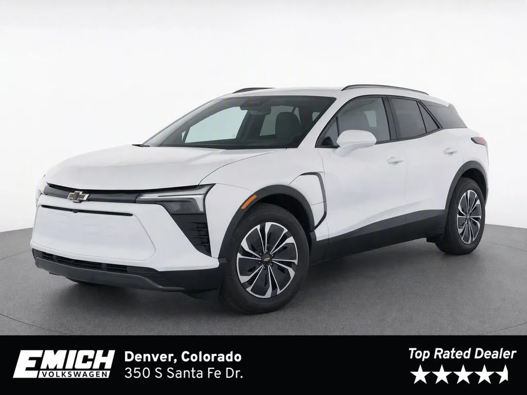 White 2024 Chevrolet Blazer EV LT for sale in Denver, CO
