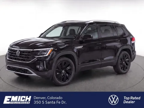 Black 2026 Volkswagen Atlas Cross Sport SE w/Technology for sale in Denver, CO