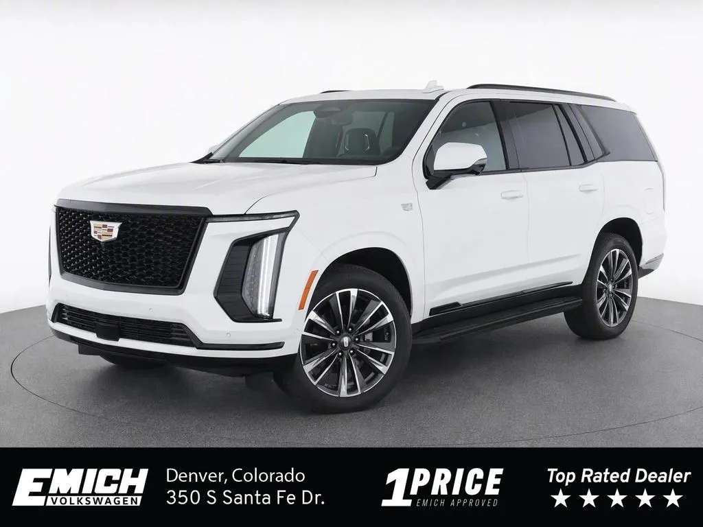 White 2025 Cadillac Escalade Sport for sale in Denver, CO