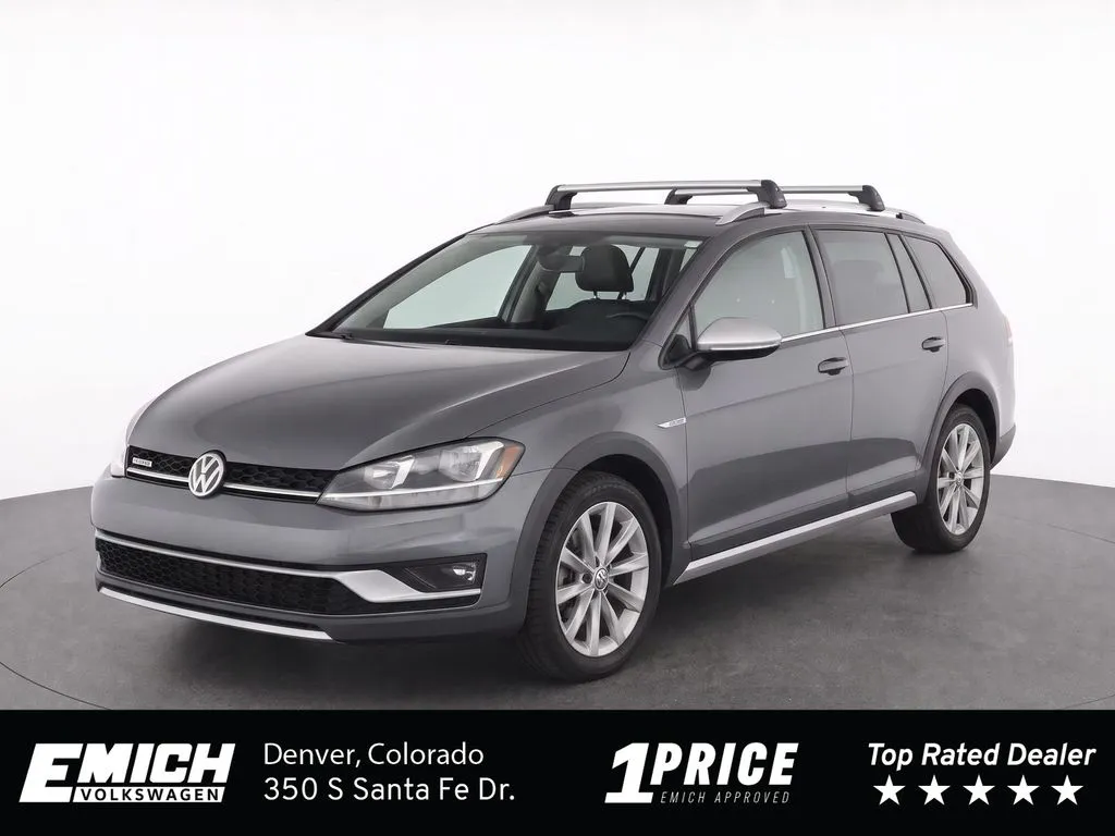 Gray 2019 Volkswagen Golf Alltrack TSI SE for sale in Denver, CO