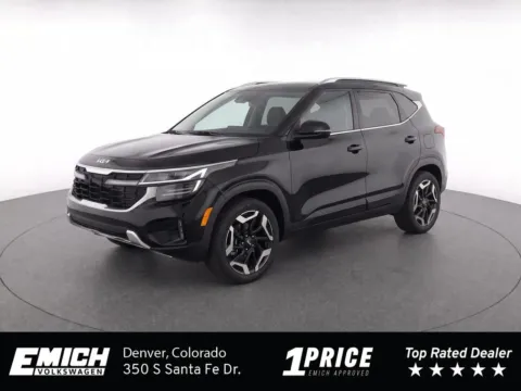 Black 2024 Kia Seltos SX for sale in Denver, CO