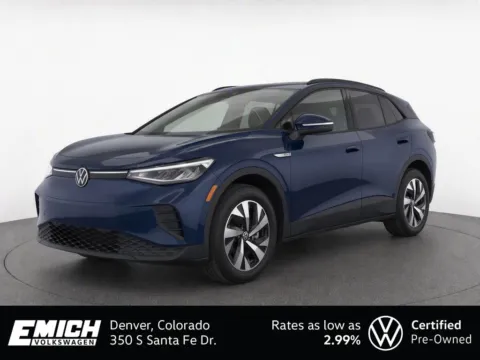 Blue 2023 Volkswagen ID.4 Pro for sale in Denver, CO