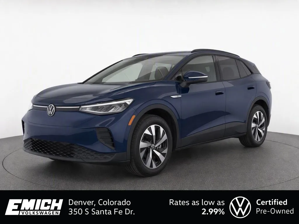 Blue 2023 Volkswagen ID.4 Pro for sale in Denver, CO